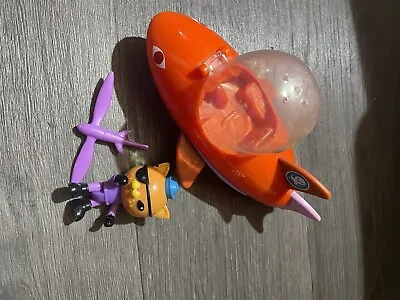 Octonauts Gup B Purple Flying Fish Version Eel Kwazii Figure Rare Vehicle • £40