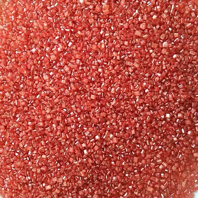 Sparkling Sugar Crystals Cake Sprinkles... Red • £6.95