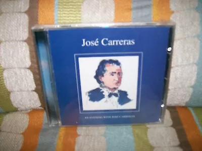 SEALED CD An Evening With Jose Carreras SHIPS FREE Early Years Live Recordings • $7.99