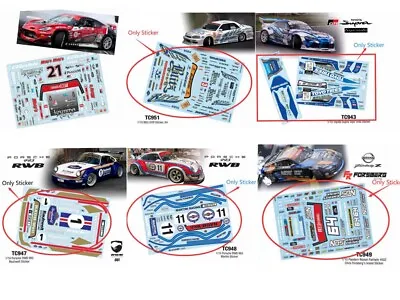 1/10 ONROAD Body Shell Decorative Sticker Bodywork Color Decals For Rc Drift Car • $19.99