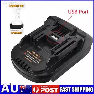 Battery Adapter For Ozito 18V Li-ion Convert To For Makita 18V Cordless Tool AU • $33.99