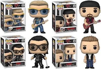 U2 Band - U2 ZooTV Set Of 4 Individually Boxed Funko Pop! Vinyl Figures • $64.95