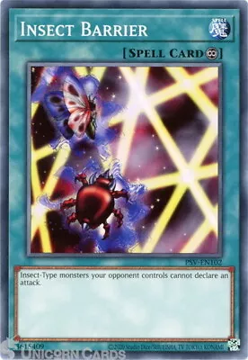 PSV-EN102 Insect Barrier :: Common 25th Anniversary Edition Mint YuGiOh Card • £0.99