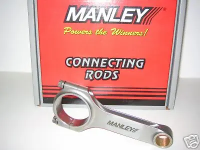 Manley SBC Forged H-beam Rods  6.125   With ARP2000 Rod Bolts 14056R-8 • $838.95