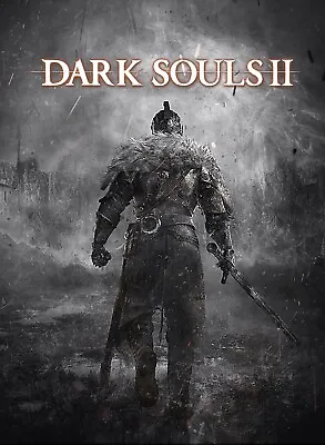 Dark Souls 2 MMO RPG Classic Video Game Cover Art Poster Print 11x15 • $14.99