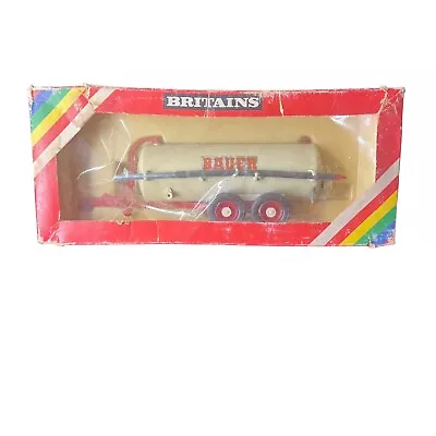 $59.99 • Buy Vintage Britains No 9563 Bauer Vacuum Tanker  1/32 Scale Diecast Model With Box