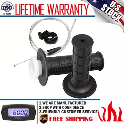 $16.63 • Buy Throttle & Cable Grip Casing Set For Honda XR50R XR70R XR75 XR80R Z50R XR100R