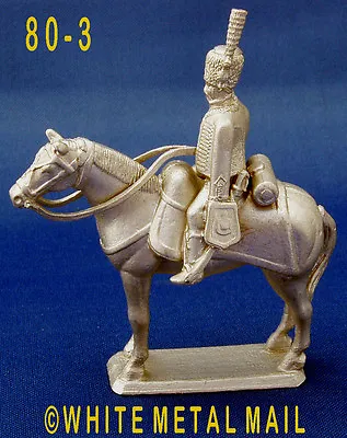 Napoleonic Casting PA80-3 1:32 Napoleonic French Hussar Mounted Trooper Walking  • £5.50