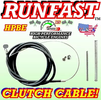 Clutch Cable For 49cc 60cc 66cc 80cc Engine Motorized Bicycle Bike • $9.99