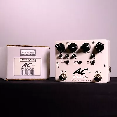 Xotic AC Plus + Preamp Overdrive Distortion Boost Boxed - *Ebay Price* • £153