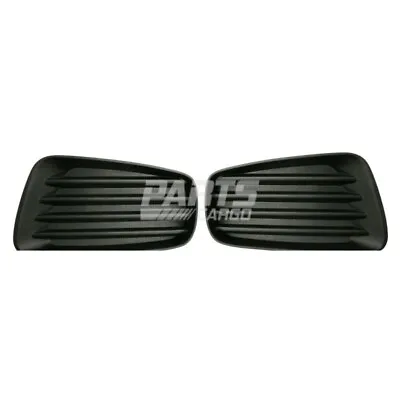 New Fog Lamp Cover Black Set Of 2 Left And Right Side Fits 2006-2007 Saturn Vue • $59.39