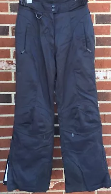 MARKER Black Insulated Aqua Guard Ski Snow Pants Sz 6 Womans • $29.97