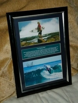 $75 • Buy Mark Occhilupo 1999 Surfing ASP Signed Framed Sport Memorabilia Gift