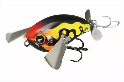 Jackall Micro Pompadour Black Dokugaeru Bass Fishing Lure From Stylish Anglers • $39.60