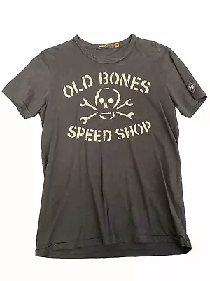 Johnson Motors Inc.  Old Bones Speed Shop” Size M • $38