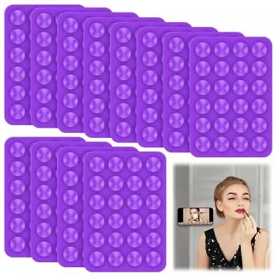 12 Pcs Mini Suction Cup Non-Slip Silicone Suction Cup Phone Holder • $13.99