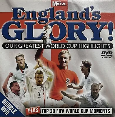 England's Glory - Our Greatest World Cup Highlights - Daily Mirror Promo DVD • £2