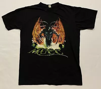 MUCC Band Japan Music T Shirt Men’s Size Large Black Demon Rare Short Sleeve • $34.99