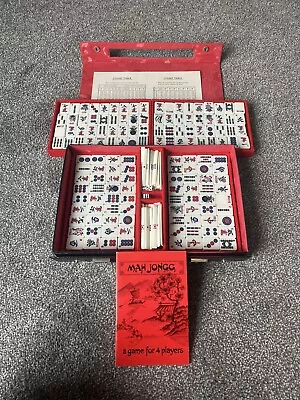 Gibsons Mah Jongg Vintage Game - Carry Case 144 Tiles Unused • £35