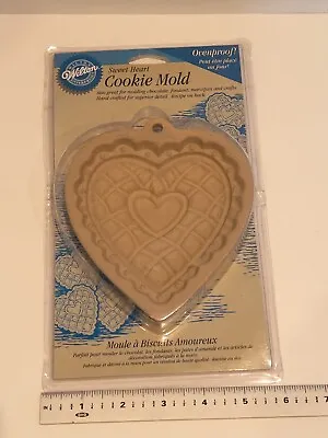 Wilton Sweet Heart Valentines Cookie Chocolate Fondant Marzipan Mold New • $6.50