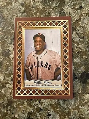 Willie Mays 1951 Minneapolis Millers Minor League MC Fan Club Series #172/300 • $24.99