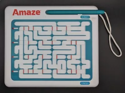 Thinkfun Amaze Game - 16 Mazes In One Travel-Friendly Ages 8+ Good Condition • $0.99