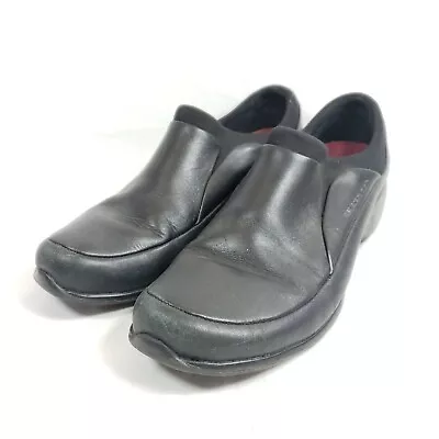 Merrell Spire Stretch Slip On Shoes Women's Size 7.5/38 Black Leather • $24.93