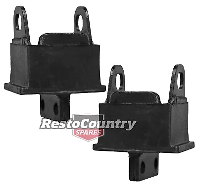 Holden 6cyl EH HD HR Engine Mount Pair X2 Red Motor 149 161 179 186 • $65.90