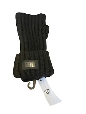 Ugg Black Fingerless Gloves One Size Brand New With Tags Fast Shipping • $34.19