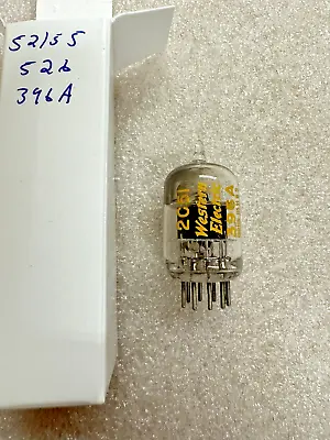 1955 Western Electric 2C51 396A Square Getter Preamp Tube Tests NOS • $99