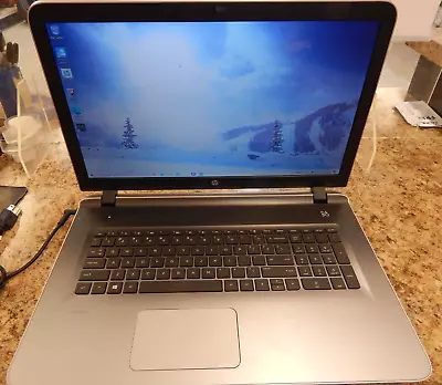 HP Pavilion Laptop 17.3  AMD A10-8700P Radeon R6 1.8GHz 1TB 8GB Ram • $129