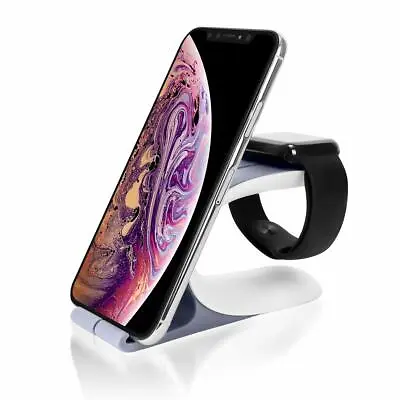 Charging Dock Station Stand Holder - For IWatch Cell Phone & Tablet Charger • $7.40