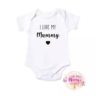 I Love My Mummy Baby Bodysuit • $22