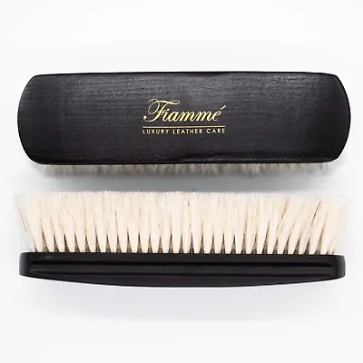 $13.95 • Buy 8  Large Professional Horsehair Shoe Shine Brush- Light 100% Horsehair - Fiamme