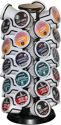 K Cups HolderK Cup Carousel Coffee Pods Storage Organizer StandComes All In O • $28.66
