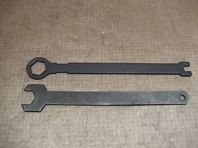 2 VTG Thin Arbor Nut Wrench 3/8 X15/16  & 7/8  For Table Saw Radial Arm Grinder • $28