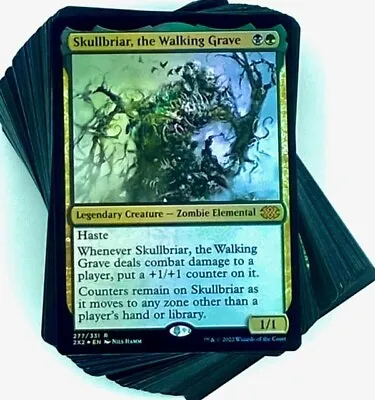 ***Custom Commander Deck*** Skullbriar - Voltron Counters - EDH MTG Magic Cards • $55.85