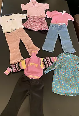 Lot Of Doll Clothes / Outfits For 23  MY TWINN  Doll Jeans  Shirts Sweater Etc • $19.95