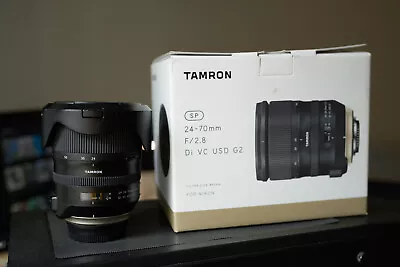 Tamron SP A032 24-70mm F/2.8 G2 Di VC USD Lens For Nikon F Mount -  In Box USA • $579.50