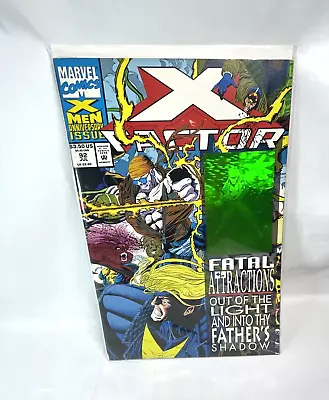 X-Factor #92 July 1993 Marvel Comics Hologram Fatal Attractions • $11.95