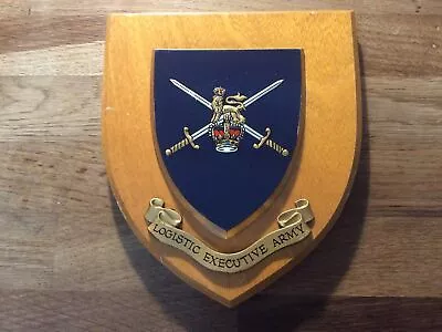 Hand Painted British Military Logistic Executive (army) Wall Plaque/shield • £26