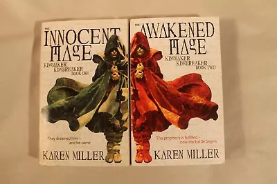 The Innocent Mage & The Awakened Mage By Karen Miller (2 Books Very Good) • $7.95