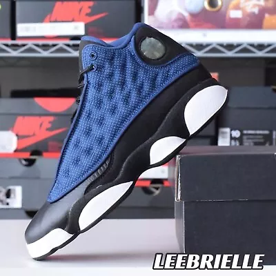884129-400 - Nike Air Jordan 13 Retro BRAVE BLUE GS Youth Size • $109.99