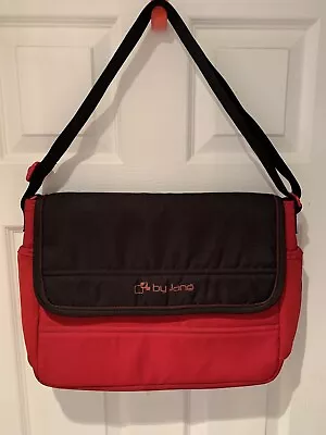 £23.57 • Buy Jane Pushchair Pram Red And Black Changing Bag - Epic/Rider/Trider