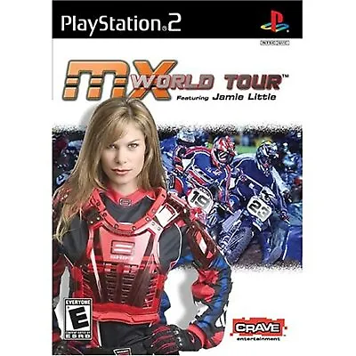 MX World Tour Featuring Jamie Little For PlayStation 2 PS2 Extreme Sports 1E • $6.65