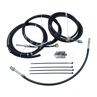 For 1988-1997 Chevrolet Gmc Gas Trucks Complete Nylon Fuel Line Replacement Kit • $51.88