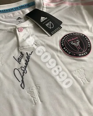 David Beckham Autographed Inter Miami Jersey • £777
