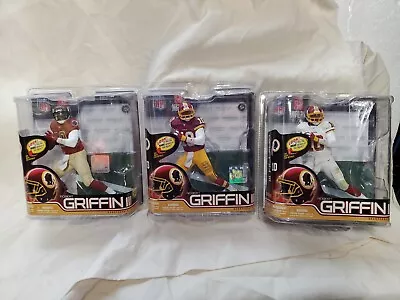 McFARLANE NFL SERIES 31 RG III WASHINGTON REDSKINS SILVER VARIANT+REG+CHASE LOT  • $179