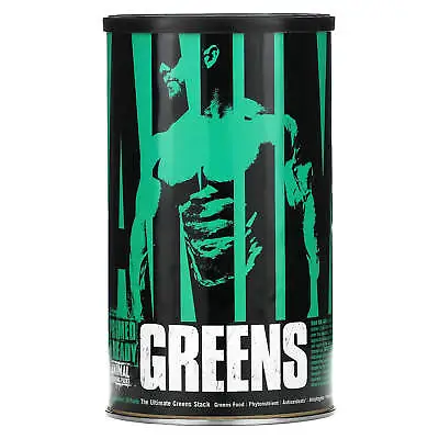 $33.95 • Buy Universal Nutrition ANIMAL GREENS Antioxidant Superfood Immume Support 30 Packs