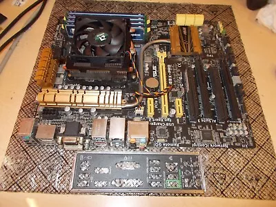 AMD A10-6800K 4.1ghz Quad Core CPU Asus A88X-PRO REV:1.02 MB Combo + 16GB Ram • $149.99